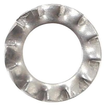 Bofix, Moeren + Sluitringen, Gekartelde Borgring-03424652 Gekartelde Borgring Zilver One Size Fits All