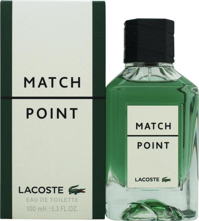 Actual product image Lacoste Match Point by Eau de Toilette Spray 100 ml (Eau de toilette, 100 ml)