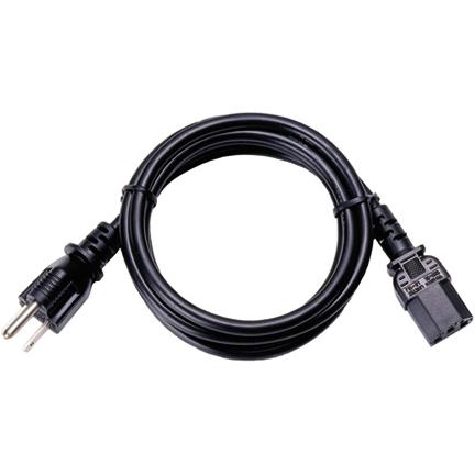 Moxa PWC-C13JP-3B-183 - 1,83 m - Netzstecker Typ B - C13-Koppler - 125 V - 7 A - Schw, Netzwerkadapter, Schwarz