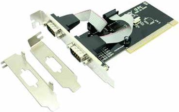 Approx APPPCI2S - PCI - Serieel - Aluminium - Zwart - PC - Windows 7 Home Basic,Windo