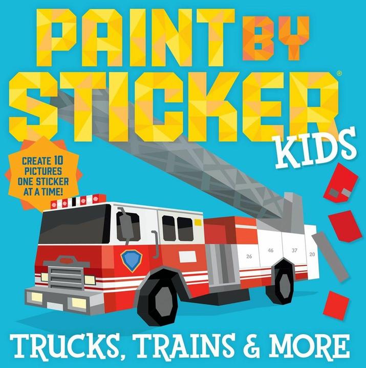 Produktbild Paint by Sticker Kids: Trucks, Trains & More