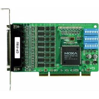 Thumbnail - Moxa CP-118U - Serieller Adapter - PCI-X - RS-232/422/485, Kontrollerkarte
