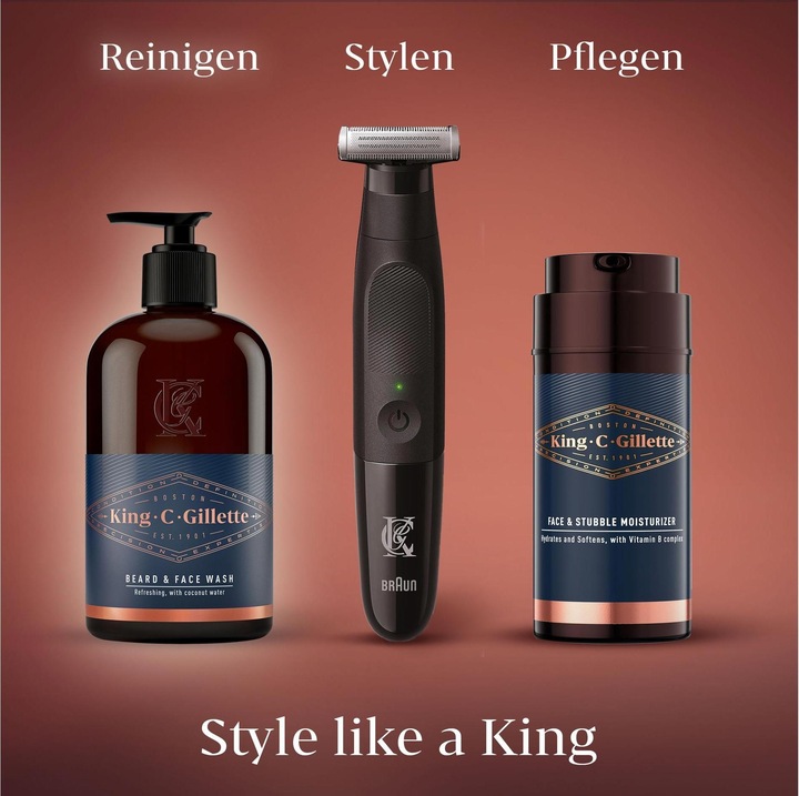 Image du produit King C. Gillette Nettoyant Pour La Barbe Et Le Visage (350 ml)