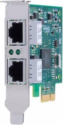 Allied Telesis AT-2911T/2 - Netzwerkadapter - PCIe 2.0 Low-Profile (Mini PCI Express)