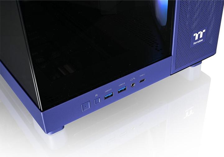 Actual product image Thermaltake View 380 XL TG ARGB (violett, Tempered Glass x 2) (mATX, Mini-ITX, ATX)
