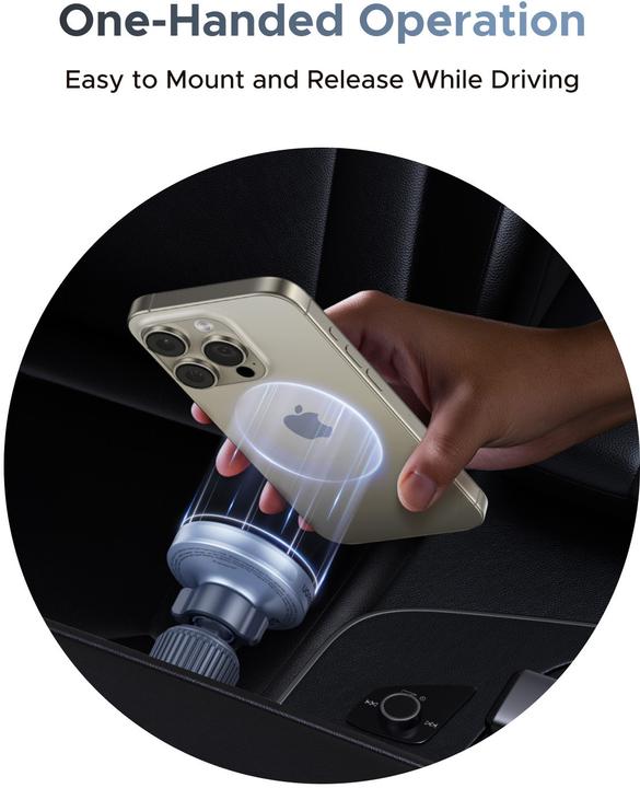 Actual product image Ugreen Magnetic Car Charger