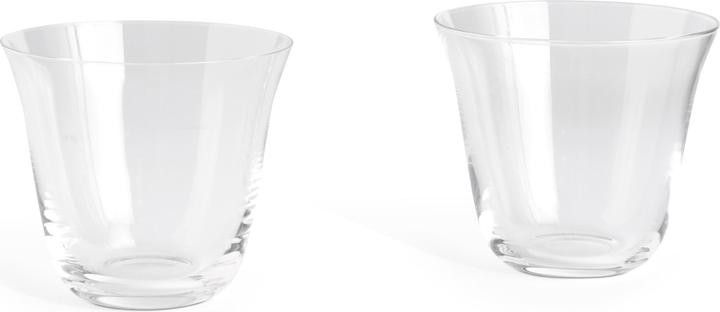 HAY - Curve Trinkglas Small - 2er-Set (0.25 l, 2x)