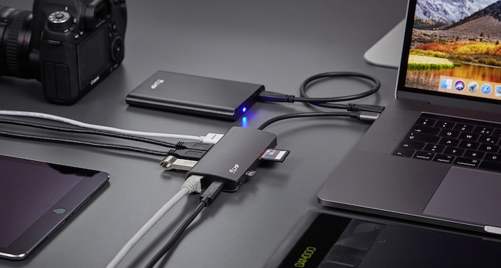 Actual product image LMP Mini (USB-C, 8 Ports)