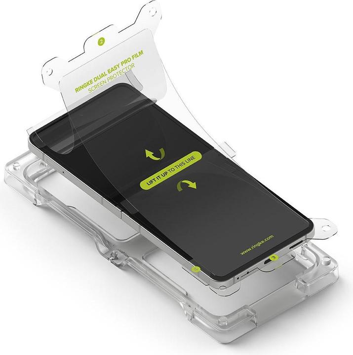 Produktbild Ringke - Dual Easy Pro Film (2 pack) - Samsung Galaxy Z Flip7 - Clear (2 Stück, Samsung Galaxy Z Flip7)