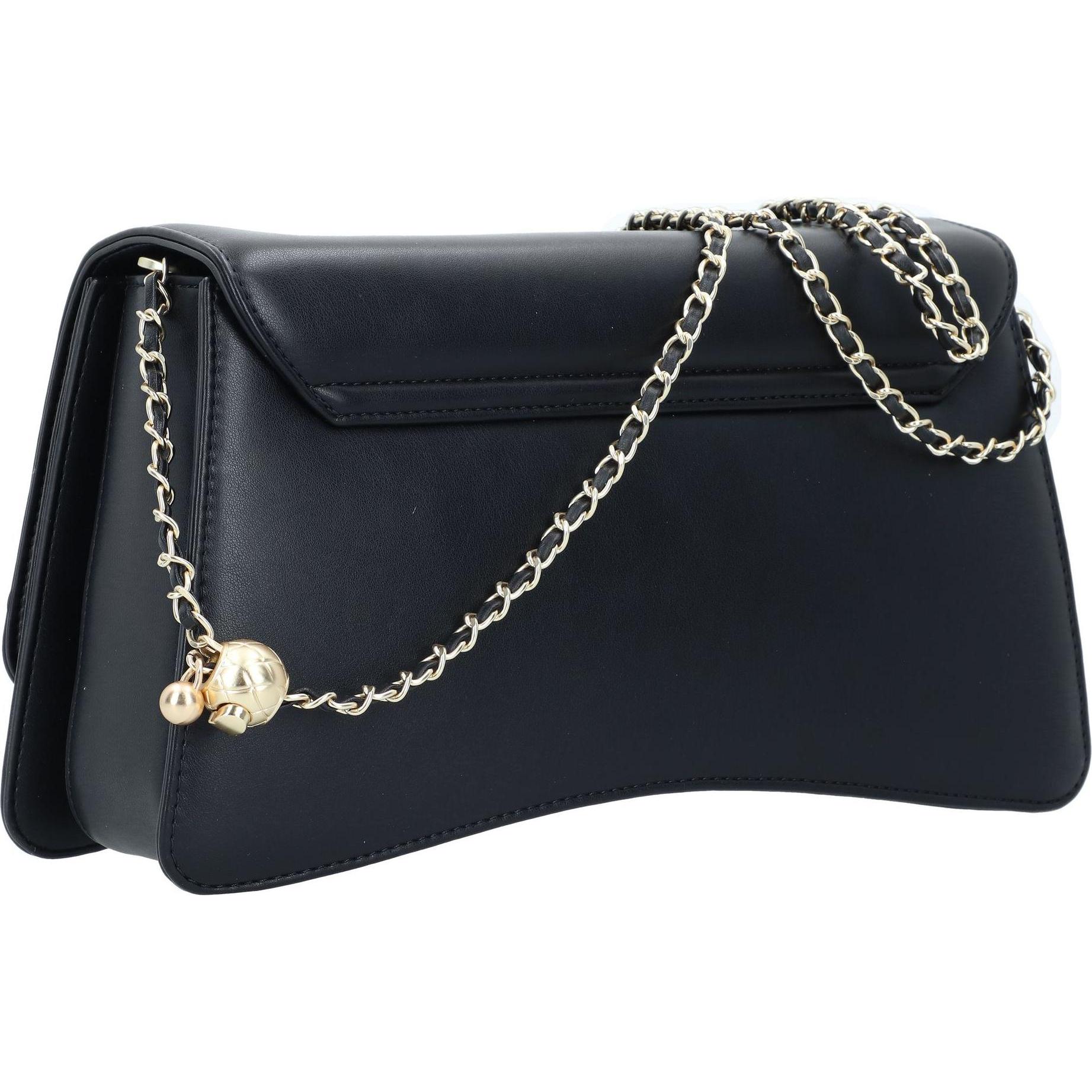 Replay, Handtasche, Umhängetasche 30 cm, Schwarz