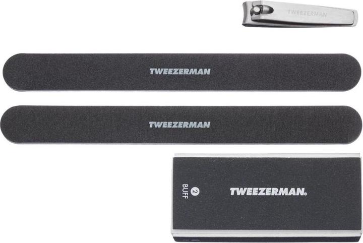 Immagine prodotto Tweezerman Kit per Manicure Include Tagliaunghie Blocco Levigante Lime per Unghie