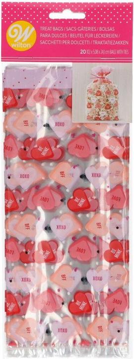 Wilton Biscuit Bags - Hearts (20pcs) (20 pcs.)