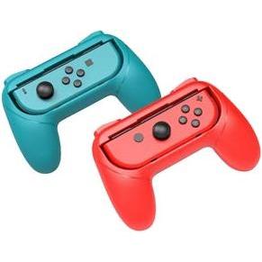 iPega SW087 Grip for JoyCon Controllers 2pcs Blue/Red (Switch), Gaming Controller Zubehör, Blau
