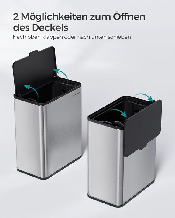Produktbild Songmics Hängender Küchen-Komposteimer mit Deckel (8 l)