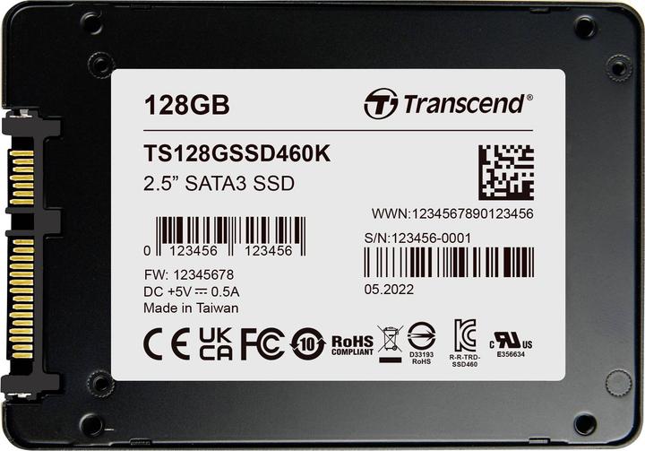 Produktbild Transcend 128 GB Interne mSATA SSD TS128GSSD460K-VS1 (128 GB)