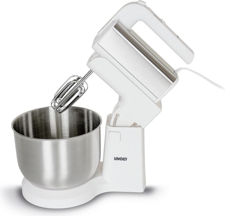 Unold Handmixer mit Rührschüssel Hannah weiss (500 W)