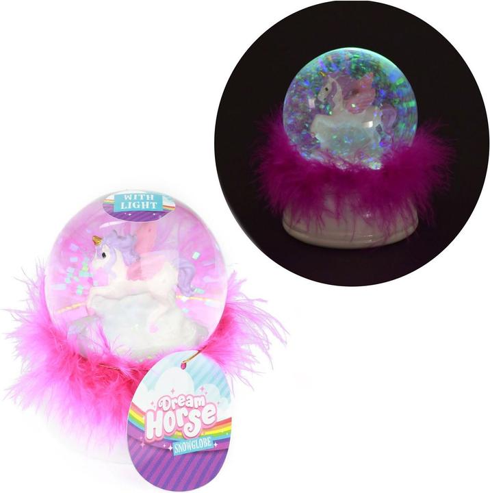 Produktbild Toi-Toys Dream Horse Schneekugel Einhorn mit Federn und Licht