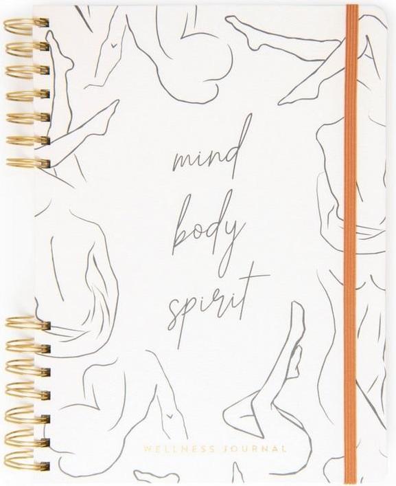 Produktbild Designworks Guided Wellness Journal Mind Body Spirit (A5+, Speziallineatur, Harter Einband)