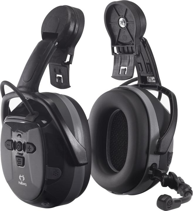 Immagine prodotto Hellberg Protezione dell'udito Xstream - BT/LD. attivo. udito attivo. casco. Livello 2, SNR28 grigio (1x)