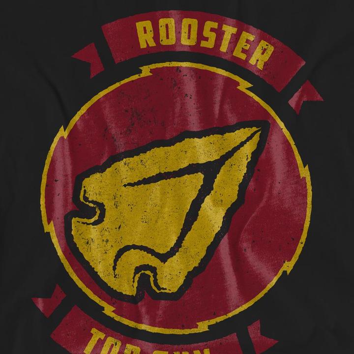Actual product image Top Gun Unisex Adult Rooster Call Sign T-Shirt (S)