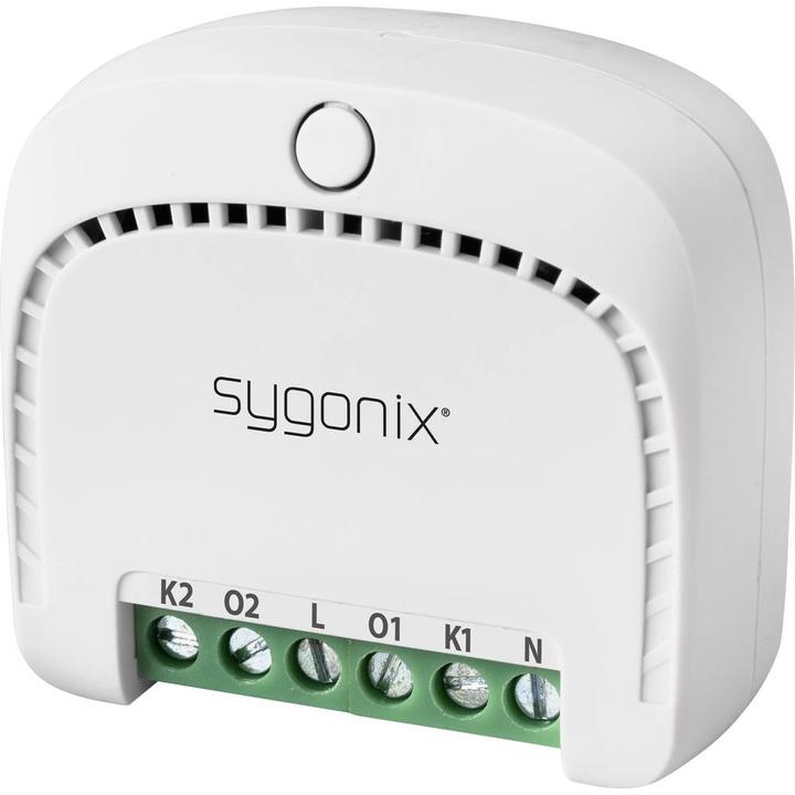 Produktbild Sygonix Relais-Schalter mit eingebautem Wi-Fi, 10 A, 2 Kanäle (Schaltaktor)