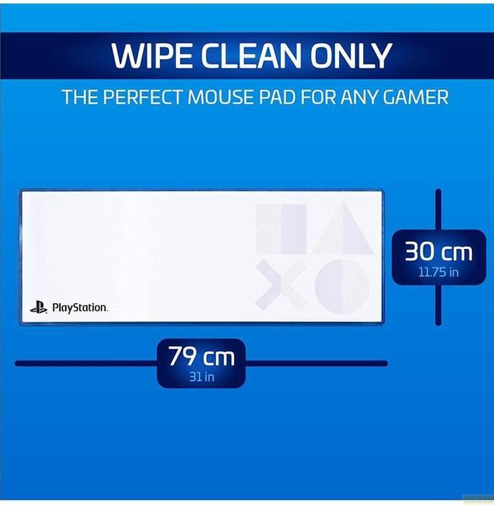 Produktbild Paladone Products Tappetino Mouse Playstation Blue Desk Mat (XL)