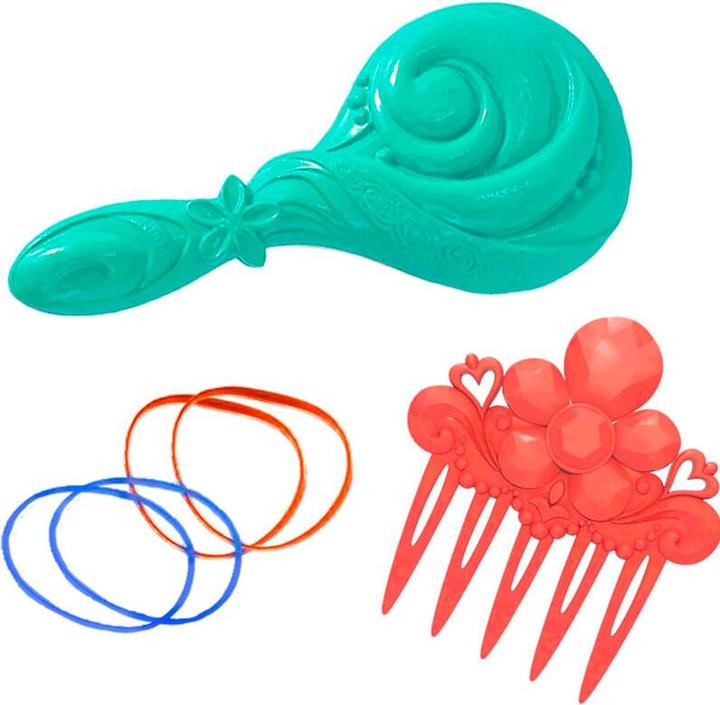 Image du produit Just Play Disney Princess Moana 2 Styling Head, 7-pieces, Pretend Play, Kids Toys for Ages 3 Up