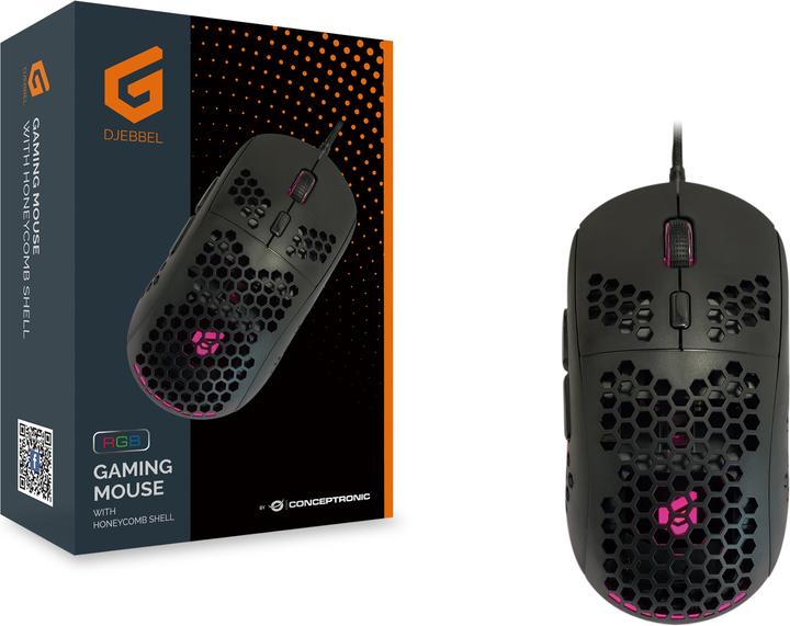 Actual product image Conceptronic Gaming USB, 6400 DPI, IC sensor,DJEBBEL04B (Cable)