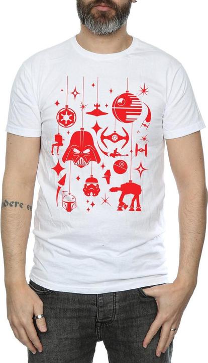 Image du produit Star Wars - T-shirt CHRISTMAS DECORATIONS - Homme (L)