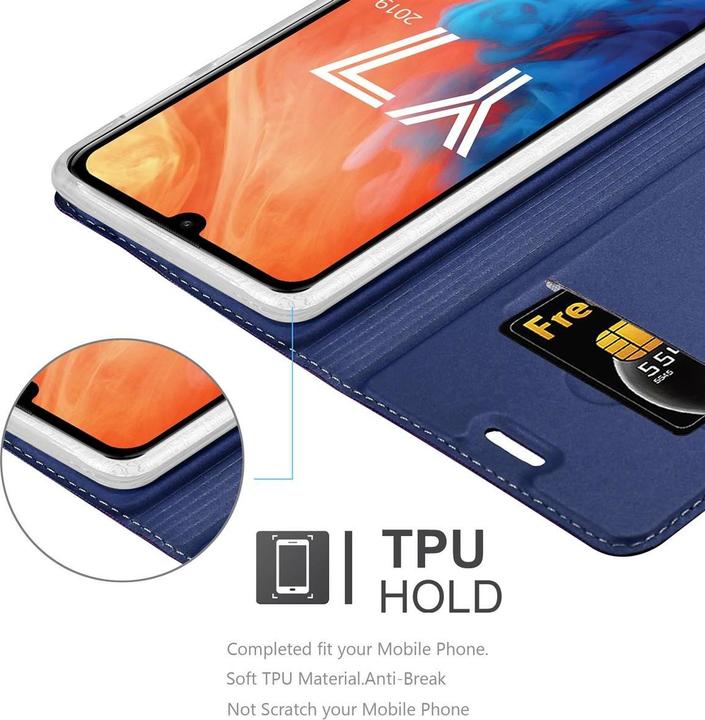 Image du produit Cadorabo Book Classy Style Cover (Huawei Y7 Prime (2019), Huawei Y7 (2019))