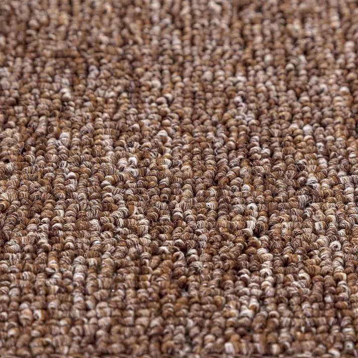 Immagine prodotto vidaXL Tappeto per scale marrone (25 x 60 cm)