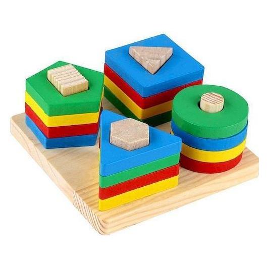 Smily Spielen Sie Holzsortierer (505203)