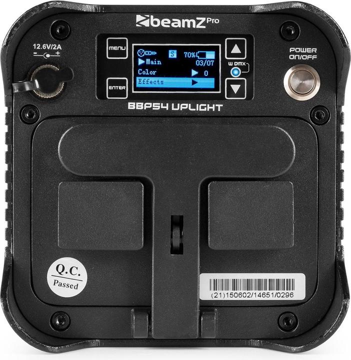 Produktbild BeamZ PAR-Bar BBP54 Akku Uplight (12 W, LED)