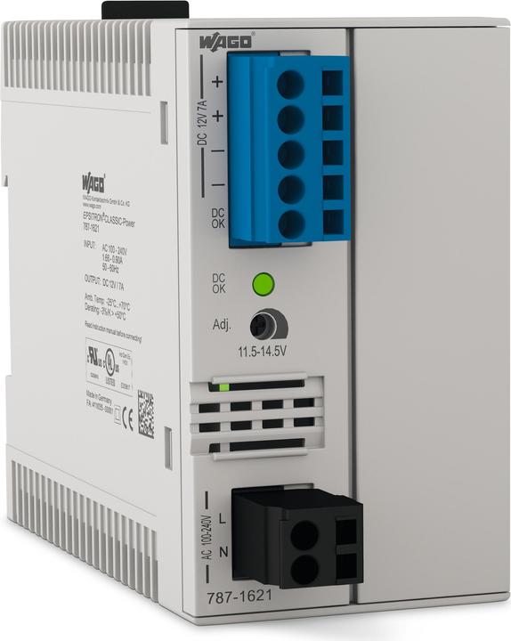 Produktbild Wago 787-1621 - 84 W - 85 - 264 V - 44 - 66 Hz - 1.66 A - Passiv - 15 ms