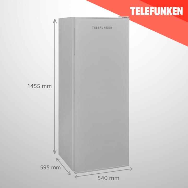 Produktbild Telefunken TEL Gefrierschrank KTFG15421FS2 sr (Freistehend, 188 l)