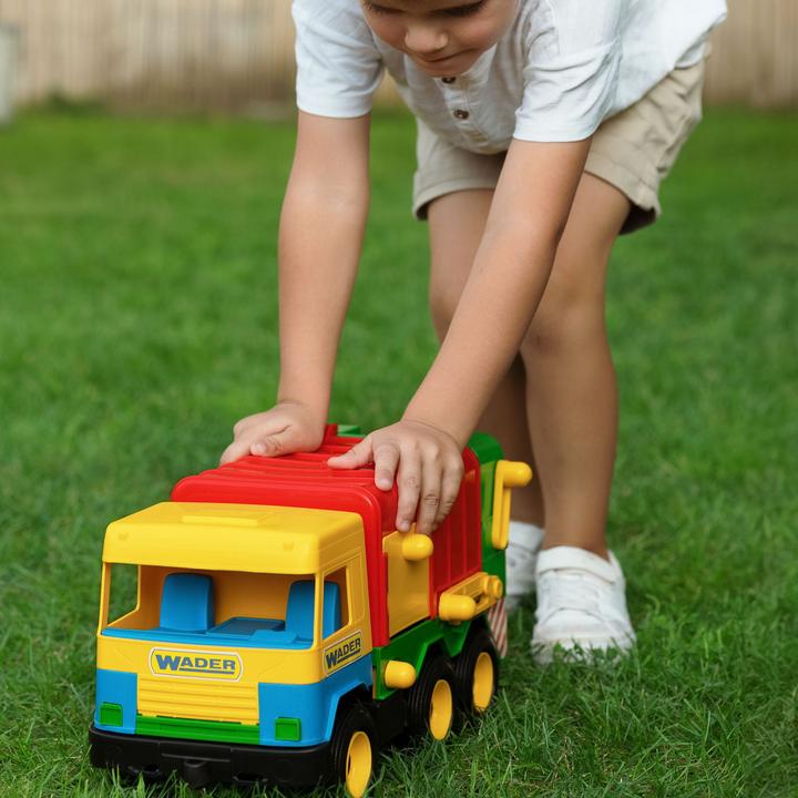 Image du produit Wader Camion à ordures 42 cm avec conteneur