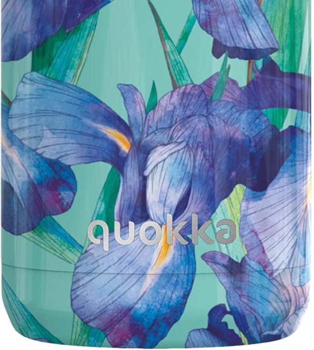 Image du produit Quokka Bouteille thermos en acier inoxydable solide Iris bleus 510ml (0.51 l)