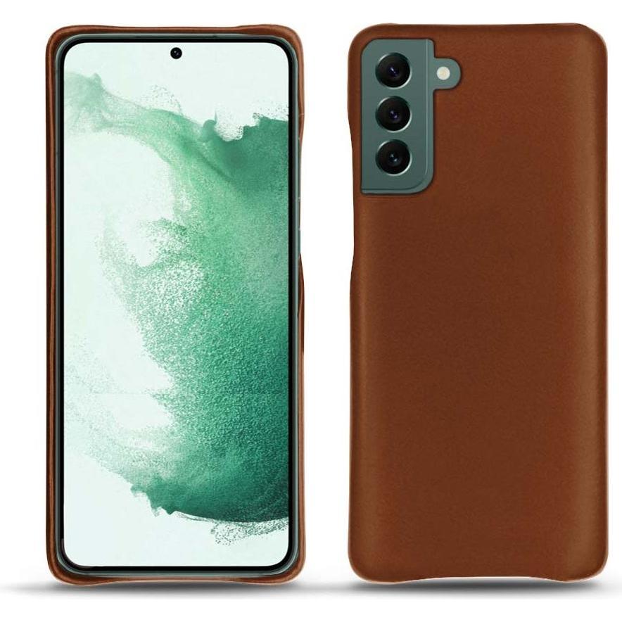 Noreve Lederschutzhülle (Samsung Galaxy S22+ 5G), Smartphone Hülle, Braun