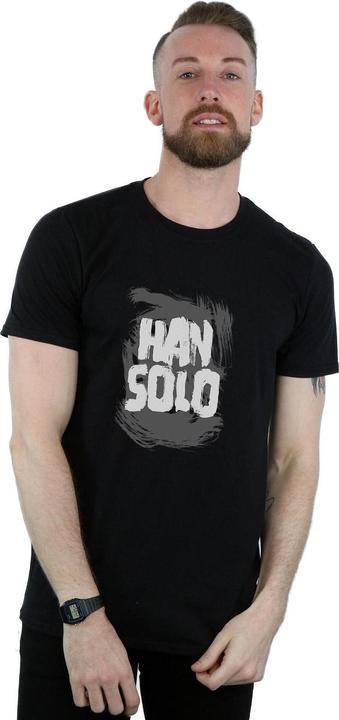 Immagine prodotto Star Wars Han Solo Text Maglietta Uomo (L)