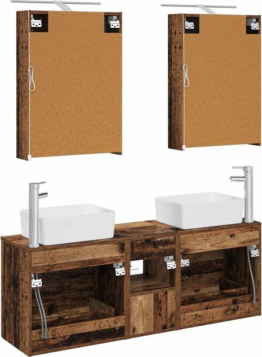 Produktbild vidaXL Badezimmer-Aufbewahrungsmöbel