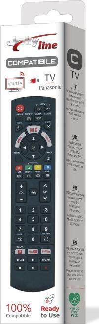 Image du produit Jolly Line Compatible PANASONIC (Télécommande spécifique à l'appareil, Infrarouge)