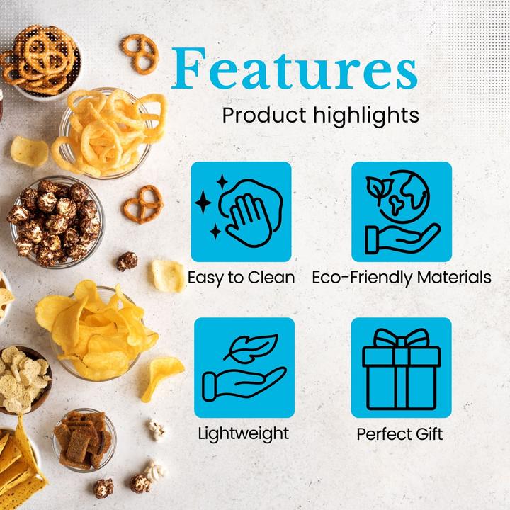 Actual product image Intirilife Snack & dip bowl set