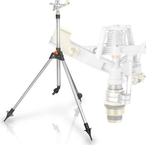 Immagine prodotto Bradas Sprinkler da giardino a cavalletto telescopico, in ottone, irrigatore a cerchio Sprinkler da (Irrigatore circolare)