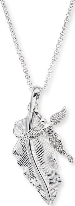 Immagine prodotto Engelsrufer Collana Piuma e Angelo (Argento 925, 50 cm)