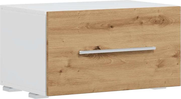 Produktbild vidaXL 5-tlg. Wohnwand mit LED-Beleuchtung Artisan-Eiche Holzwerkstoff