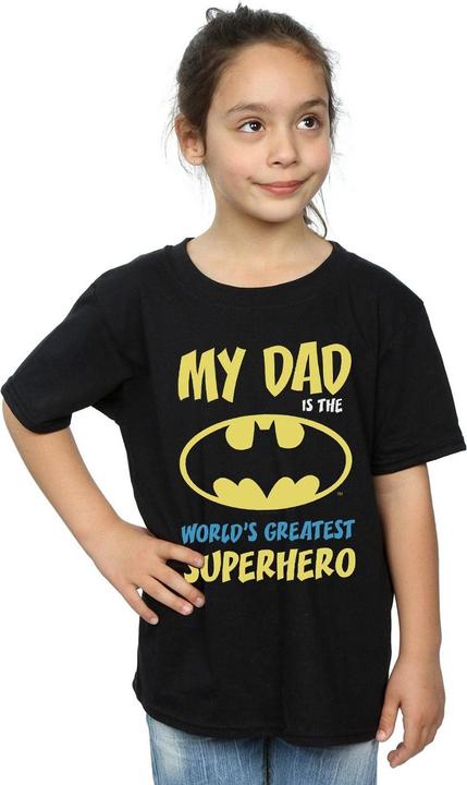 Produktbild Batman World's Greatest Superhero TShirt Mädchen (140, 146)