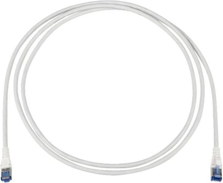 Actual product image R&M Patch cable CU C6R10 S GY 1m (S/FTP, CAT6, 1 m)
