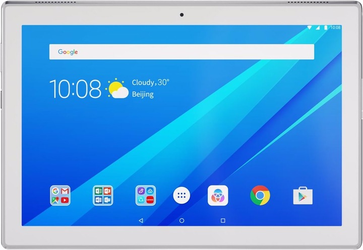 Actual product image Lenovo Tab4 10 ZA2K - Tablet - Android 7.1.1 (Nougat) (4G, 10.10", 16 GB, White)