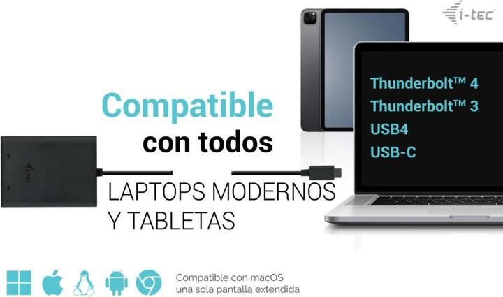 Immagine prodotto i-tec USB-C doppio (USB-C)