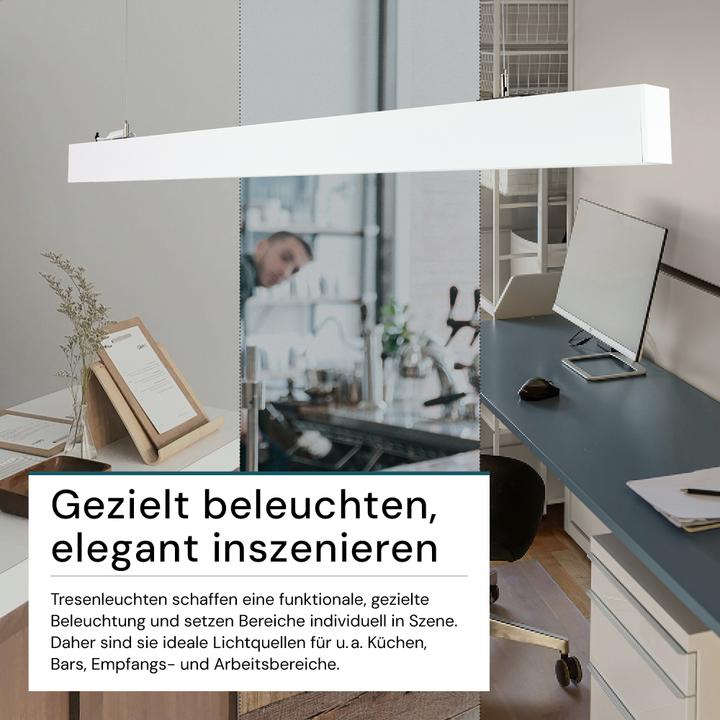 Immagine prodotto Luxula LED Büro-/Tresenleuchte Up&Down, weiss (3600 lm)